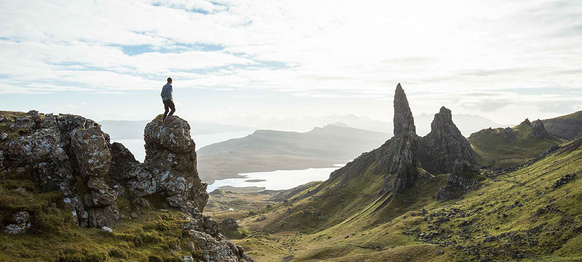 The Isle of Skye is one of the most scenic islands in the Old Man of Storr