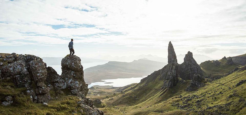 The Isle of Skye is one of the most scenic islands in the Old Man of Storr