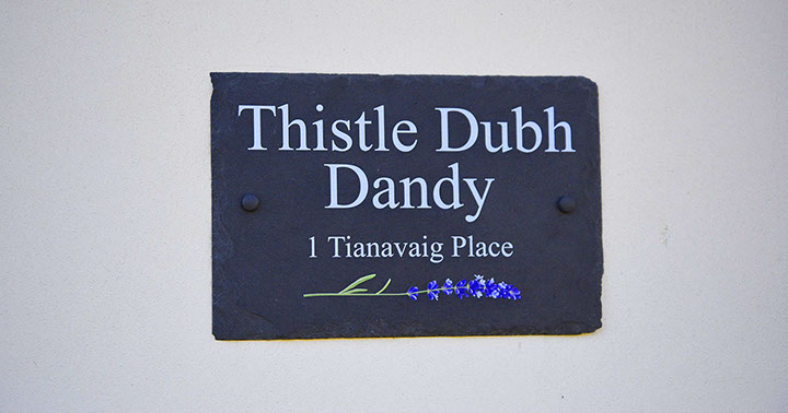 Our self catering accommodation suite in Portree has private parking an en suite facilities